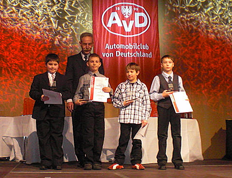 Siegerehrung AvD Meisterschaft 2009