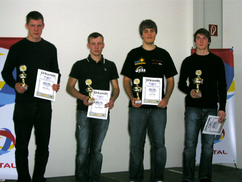 Siegerehrung Thüringenmeisterschaft 2009 in Nora